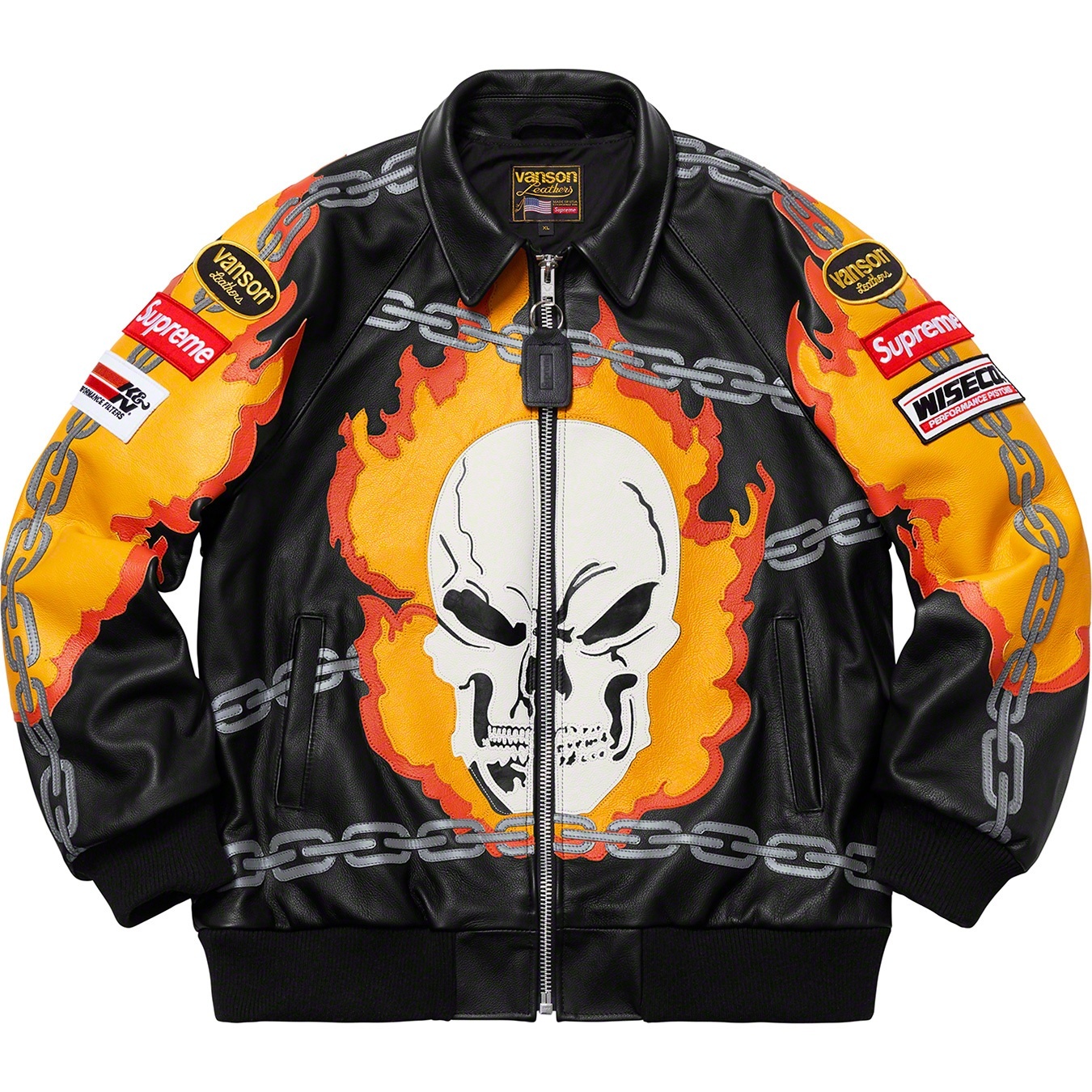 Supreme®/Vanson Leathers® Ghost Rider© Jacket view 11